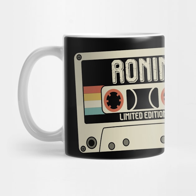 Ronin - Limited Edition - Vintage Style by Debbie Art